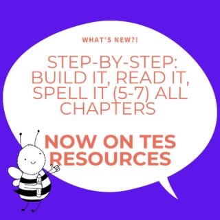 Happy Bonfire Night! ALL OF OUR STEP BY STEP CHAPTERS are now on TES Resources - literally all of the separate chapters. Please do let any teachers know we exist in case the resources help them save a couple of hours of resource-making for primary spelling!