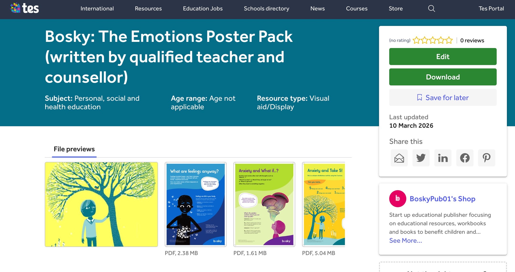 I expect there are a few teachers out there right now on the holiday/term cusp. Getting sorted and all the ducks in a row for tomorrow. I hope you have a good Term 3/ Summer term / Term 5 - whichever you call it. I was always a three term teacher but hey, it's all the same when you are in the classroom. P.S. I have finally put the Emotions Poster Pack on TES Resources. I wasn't sure whether to take it off Amazon - still might do - but a version you can download and print yourself makes sense for schools. Here it is. And (for tomorrow) you've got this. 👏😊