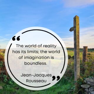 'The world of reality has its limits; the world of imagination is boundless.' Jean-Jacques Rousseau.
Isn't that the truth? So many of us constantly have new ideas and big imaginations. It's really valuable. And we also have to live within this world of limits - limited time, energy, resources, money, daylight!! Summer for me is about more sleep, time outdoors and allowing my mind to decompress and also to imagine and wander a bit more. Anyone relate? I hope you are doing okay this summer, staying cool in these very hot days and managing to find a bit of headspace. #quotes #smallpublisher  #indiepublisher #boskypublishing #summer2026